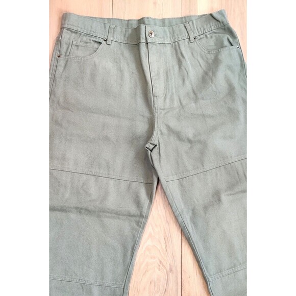Vtg‎ No Boundaries Pants Men's 38X31 Green Double Knee Workwear Baggy Skater Y2K - Picture 13 of 13